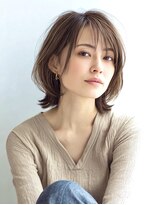 ハーツ 青山表参道店(Heart's)&nbsp;40代50代60代/白髪ぼかしハイライトミディアムレイヤー