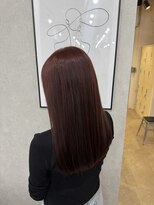 プライズ 所沢プロぺ通り店(prize)&nbsp;ブリーチなしダブルカラーレッドベージュ所沢