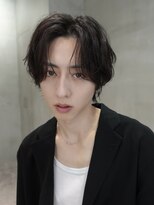 バイフィフス 原宿/表参道(by fifth) シャドウパーマルーズパーマセンターパートツーブロック刈り上げ