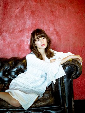 ヘアー アークス 上大岡店(hair ARKS) ワイドバングとウェーブセミディARKS上大岡