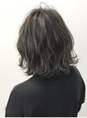 【cuzKLUB】カジュアルウェーブボブ×アッシュ