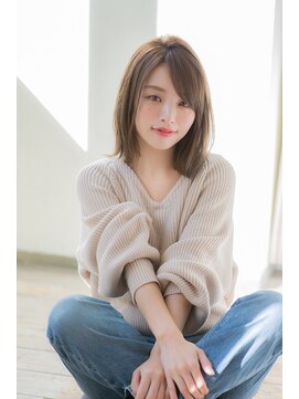 アンアミ オモテサンドウ(Un ami omotesando) 【Un ami  表参道】 松井幸裕　小顔ニュアンスミディー