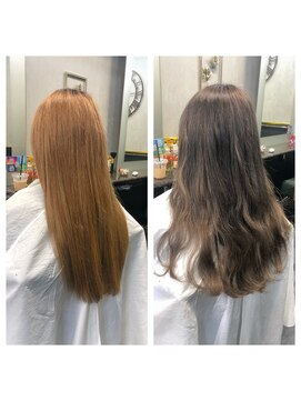 アンク クロス 吉祥寺店 【ANKHCROSS吉祥寺】《azumi》エクステ付けてからカラー25