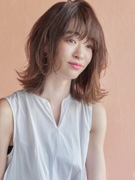 ミンクス ギンザ セントラル(MINX ginza central) カットだけで可愛くなるヘルシーミディ #モード#3Dカラー