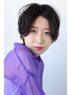 エクリフルール(equri fleur) コテでワンカールショートスタイル