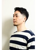 ヘアショートレイアーくせ毛風パーマトランクスヘアa