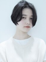 コクーン(Cocoon) 【ACO】大人女子の為の毛先パーマハンサムショート スリークボブ