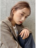 【志岐英恵】ピンクベージュボブ◎◎