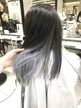 トルネード(TORNADO) 韓国風インナーカラーラベンダーアッシュペールグレージュM322