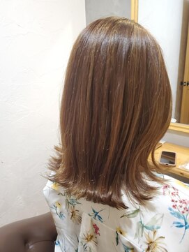 スーリール 伊都店(Sourire) ハイライト×ベージュ