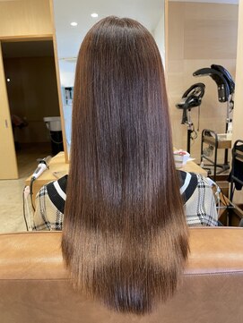 カノエ 防府田島店(canoe) canoe式_髪質改善カラー[髪質改善×オレンジブラウン]