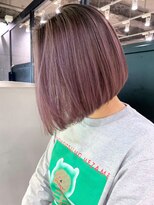 アイティー バイ アルバム 中野店(IT by ALBUM)&nbsp;エアタッチ_外ハネボブセクションカラーペールベージュ_ba397051