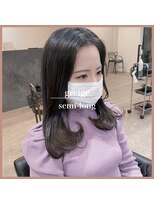 アールヘアー(ar hair)&nbsp;【三浦直美】プリンが目立たないオトナグレージュ