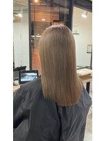 ラフ 難波店(LAFF) #黒髪#ボブルフ#ネビージュ#小顔#ワンレン