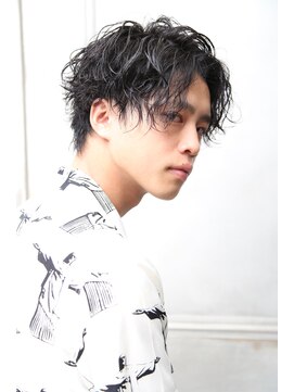 ルックグッドストア タカラヅカ(LOOK GOOD STORE TAKARAZUKA) 束感波巻きツーブロックマッシュアップバング束感0705