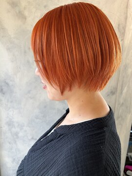 ヘアスタジオニコ(hair studio nico...) orange short