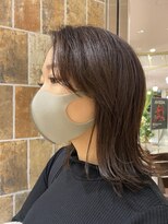 ピークアブー アヴェダ アトレ恵比寿(PEEK-A-BOO AVEDA) 肩上ボブ結べるボブ前髪なし大人可愛い20代30代40代