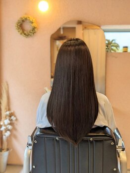 ネグセ(neguse)の写真/【京都西院/貸切美容室】貸切空間で美容室を独り占め♪うねりを補正する髪質改善トリートメントが好評★