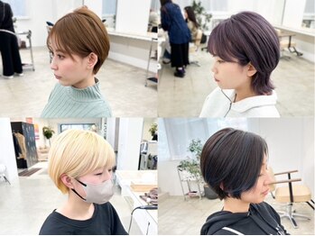 ニュート(Neut )の写真/トレンドの“ハイトーンショート&ボブ”が可愛い！高いカット技術で、より小顔に見せてくれるのが嬉しい♪