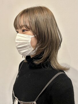 リアン 新城店(Rian) シルキーベージュくびレイヤーエモージュデザインカラー透明感