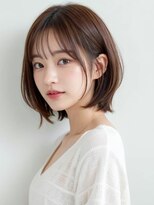 ワンマイル 八潮店(one mile)&nbsp;外ハネボブ＊ナチュラルブラウン【onemile八潮店】