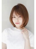 【GEEKS渋谷】レイヤーボブ/夏カラー/20代30代/前髪あり/透明感
