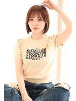 シロフ シンジュク(shirof shinjuku)&nbsp;顎下ボブ/顔周りカット/シアーカラー