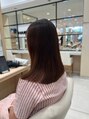 アッシュ 行徳店(Ash)&nbsp;乾かしただけで綺麗なストレートヘア♪まとまりも良く扱いやすい