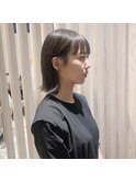 【favori 自由ヶ丘】切りっぱなし外ハネボブ
