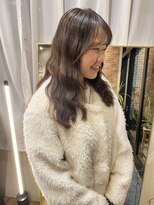 ルアナ ヘアメイク(Luana hair make) ブラウンベージュ×ロングレイヤー
