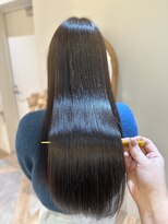 アンド ラ ブランシュ(&.La Blanche)&nbsp;ブラウン/フェミニンロング/似合わせカット/髪質改善