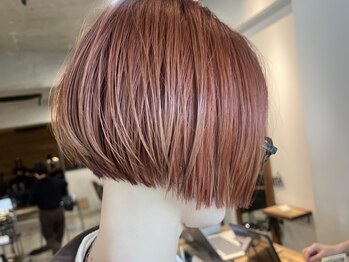 モカゲ(MOKAGE)の写真/【代官山】工夫を凝らした透明度カラーやハイライトなどで自然なセンスの良さを感じる髪色に！