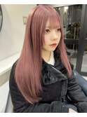 ハイライトオリーブグレージュラベンダーグレージュショートボブ