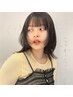 【人気No.2】似合わせカット+透明感カラー+30分ヘッドスパ￥14300