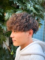 フジヤマ バーバー ショップ(FUJIYAMA BARBER SHOP)&nbsp;波打ちパーマツイストスパイラルパーママッシュ