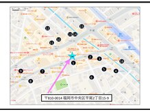 アルファヘアサロン 平尾店(alpha hair salon)の雰囲気（近隣パーキングです。）