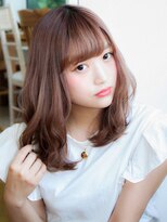 小顔前髪外ハネボブイメチェンワイドバング美髪ホワイトブロンド