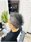 白髪活かしショート
