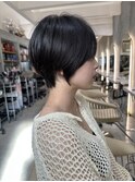 黒髪ショート