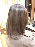白髪ぼかしグレージュカラー