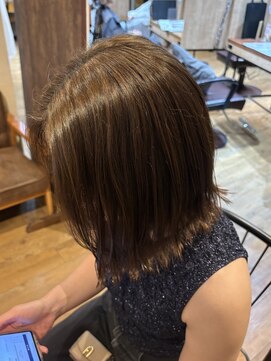 ココカラヘアー ニコ(cococara hair nico) オリーブカラー/艶カラー