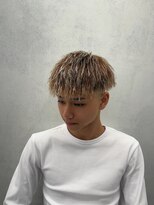 ルースト 西院店(ROOST)&nbsp;MEN’S HAIR/サーフカール/刈り上げセンターパート/髪質改善