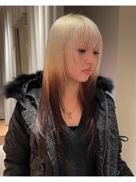 ノラ シブヤ(NORA) ハイトーンブリーチルーツカラー