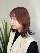 トレワ(trewa)&nbsp;ピンクベージュandエンドカラー