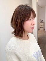 ソソ(soso.)&nbsp;ミディアムヘア/デザインカラー/フェイスフレーミング/木更津
