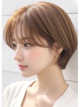 ノアパルフェ 銀座(noah parfait) 『noah ecle大島流』透明感◎ツヤ感3Dカラー外ハネロブ