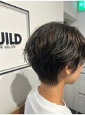 立体感レイヤーのメンズショート