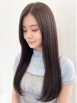 ウルプラスアイ(URU+ai) 美髪ストレート×大人ブラウン◎艶髪ロング 20代30代