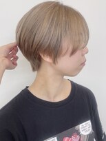 モリオフロムロンドン 原宿本店(morio from London)&nbsp;【morio原宿】くびれショート　前髪無しショート　丸みショート