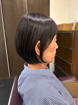 サラジュ 西宮北口店(SARAJU) 【梶久菜乃担当】美シルエット×上品ツヤボブ